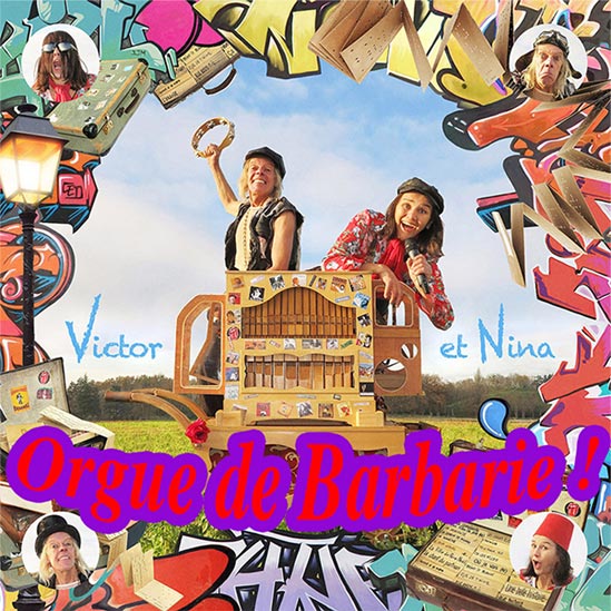 Orgue de Barbarie - Victor et Nina - Affiche